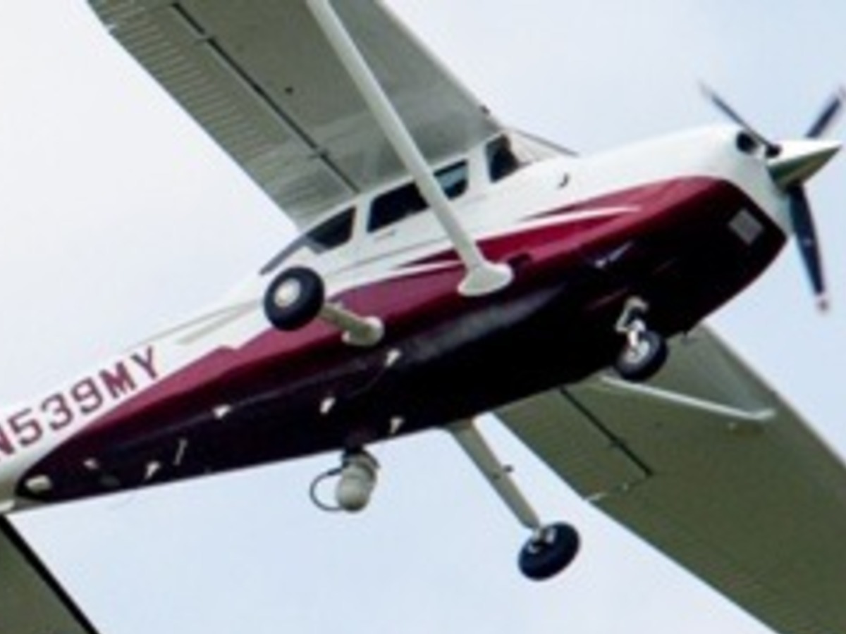 A small airplane crash lands on U.S. 65 outside of Springfield