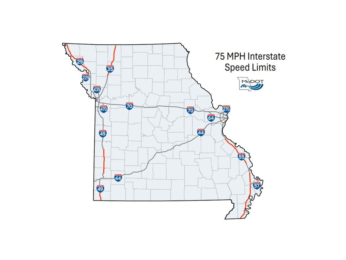 I-44 left out as Missouri raises certain interstate speed limits to 75 mph