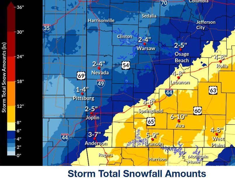 Winter storm to impact the area Tuesday night into Wednesday | Newstalk ...