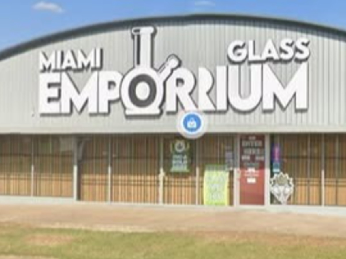 Warrant served at Glass Emporium in Miami; marijuana seized