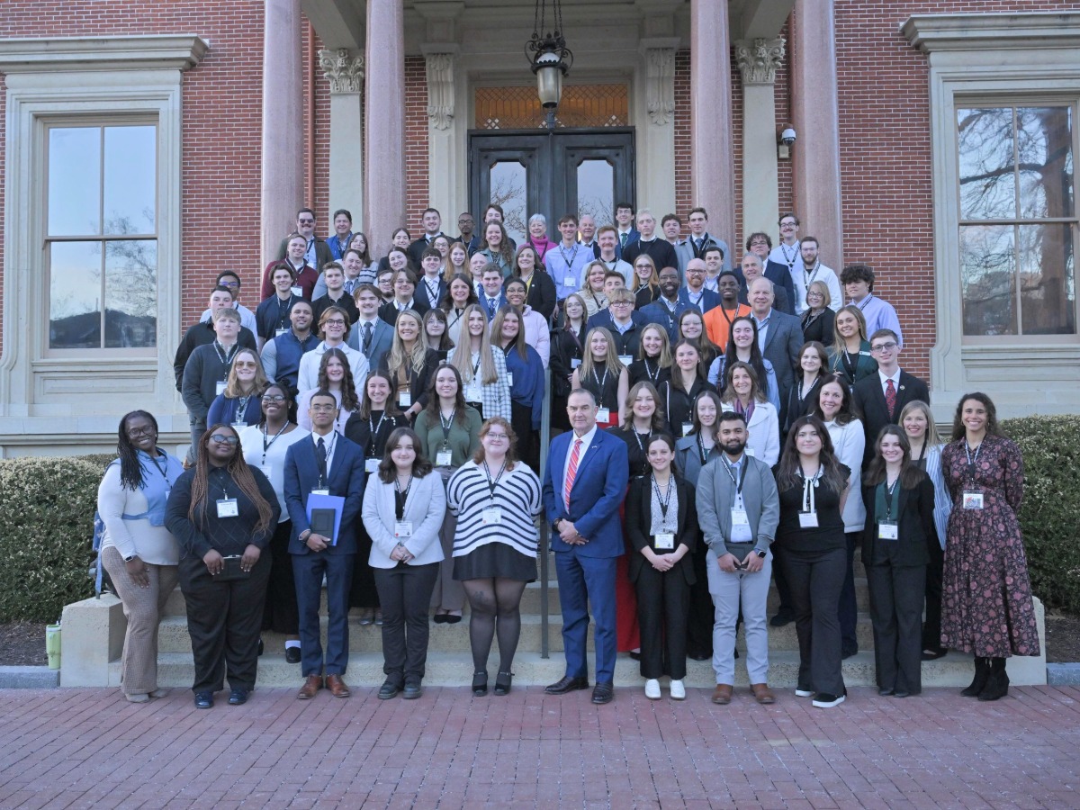 Three Missouri Southern State University Students Joined Governor Mike Kehoe at the 2026 Missouri Governor’s Student Leadership Forum