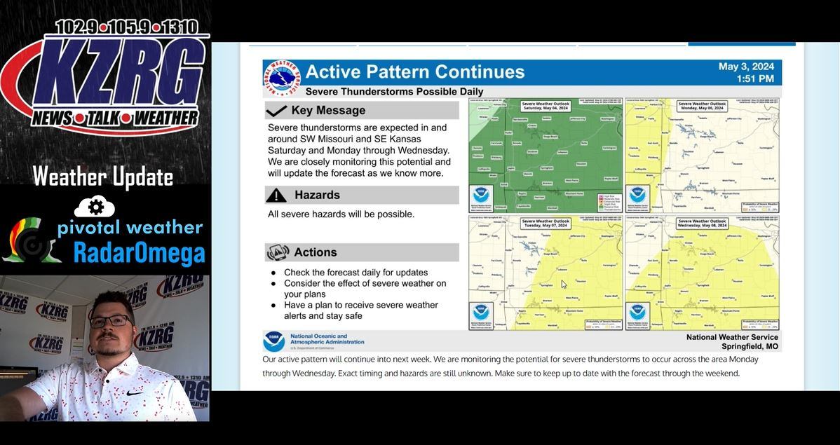 May 3 Weather Update