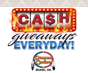 Quapaw Casino Hot Seat Cash Giveaways