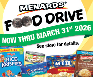 Menards Food Drive