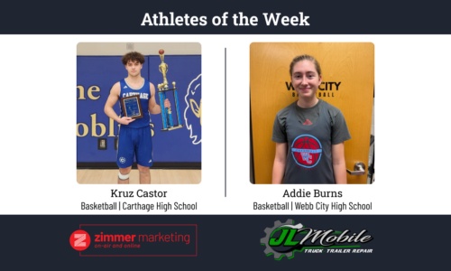 Carthage's Castor, Webb City's Burns named athletes of the week