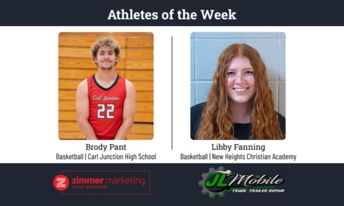 NHCA's Fanning, Carl Junction's Pant named athletes of the week