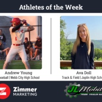 Webb City's Young, Joplin's Doll named athletes of the week