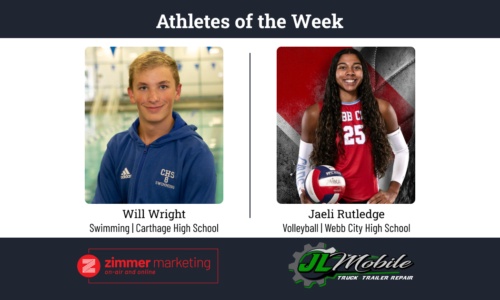 Carthage's Wright, Webb City's Rutledge athletes of the week