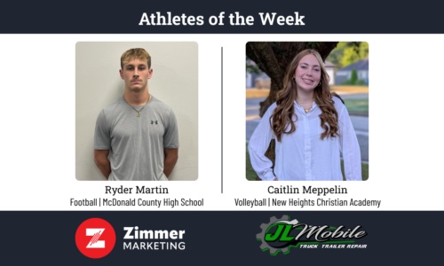 NHCA's Meppelink, MCHS's Martin named athletes of the week