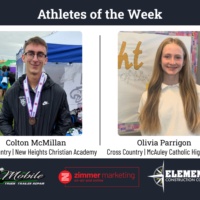 NHCA's McMillan, McAuley's Parrigon named athletes of week 