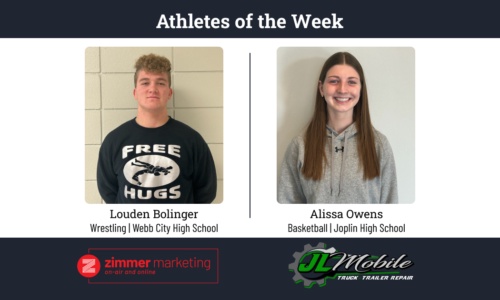 Webb City's Bolinger, Joplin's Owens named athlete of the week