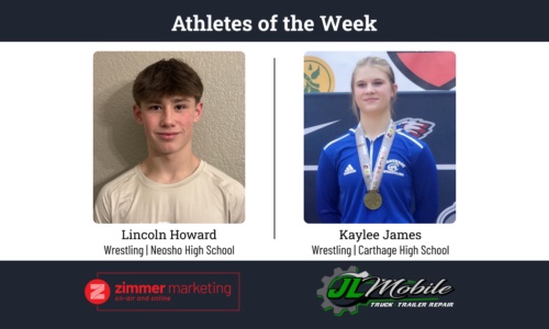 Neosho's Howard, Carthage's James named athletes of the week