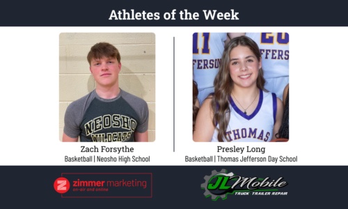 Neosho's Forsythe, TJ's Long named Zimmer's Athletes of the Week