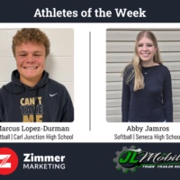 Seneca's Jamros, CJ's Lopez-Durman named athletes of the week