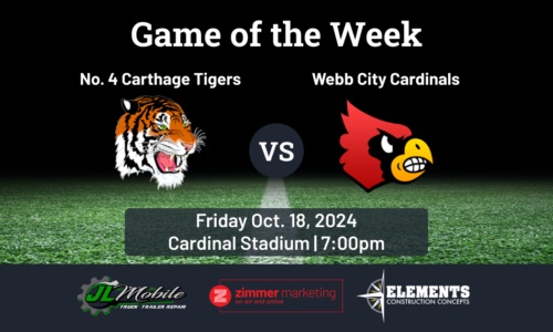 GAME OF THE WEEK: Webb City hosting No. 4 Carthage