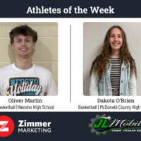 Mac County's O'Brien, Neosho's Martin named athletes of the week 