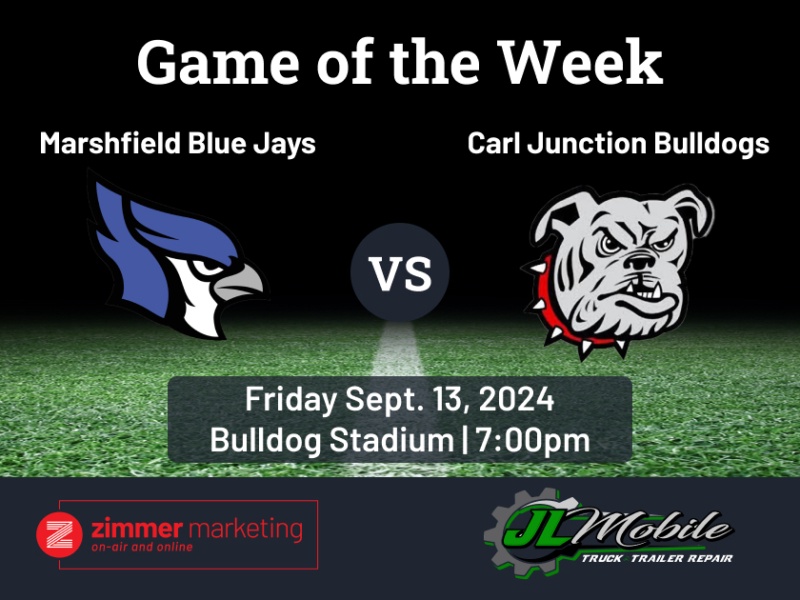 GAME OF THE WEEK: Carl Junction hosts Marshfield