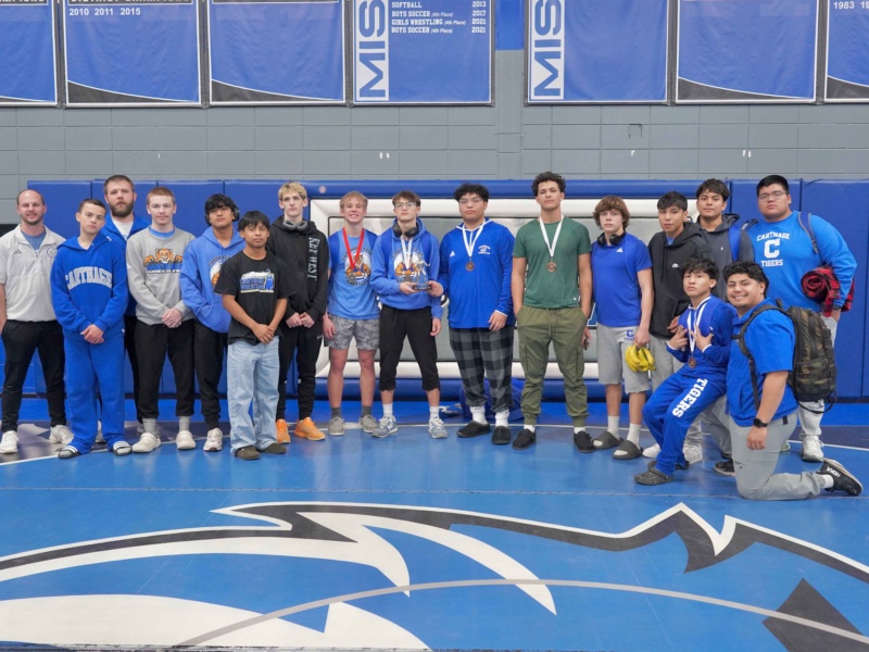 WRESTLING: Carthage takes 4th at Harrisonville Holiday Tournament