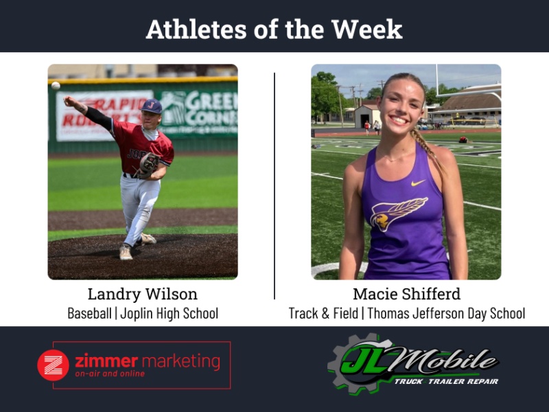 Joplin's Wilson, TJ's Shifferd named athletes of the week