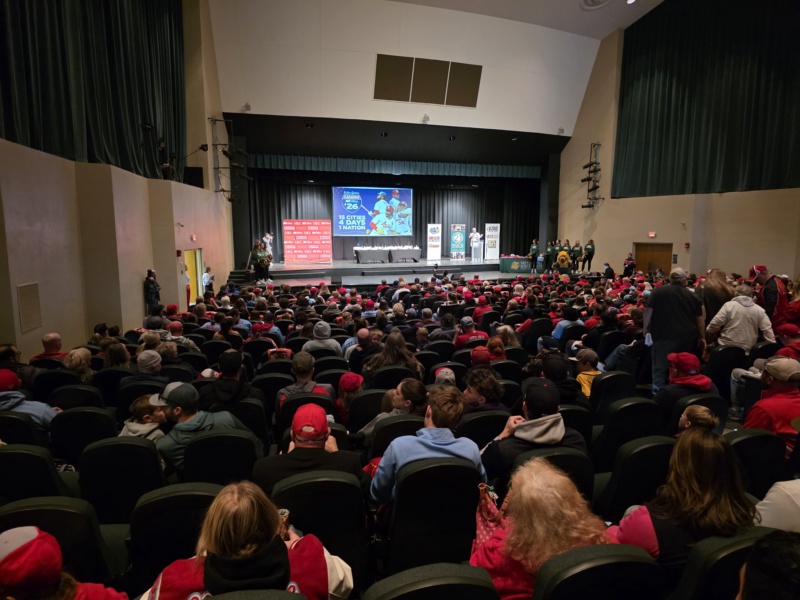 Cardinals Caravan hits MSSU campus to signal start of baseball
