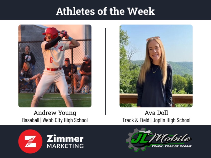 Webb City's Young, Joplin's Doll named athletes of the week