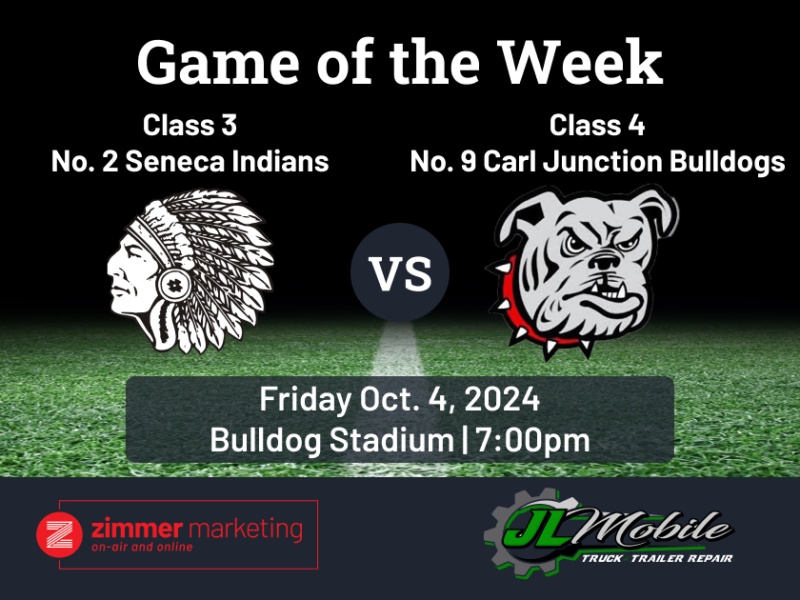 GAME OF THE WEEK: Carl Junction is hosting Seneca