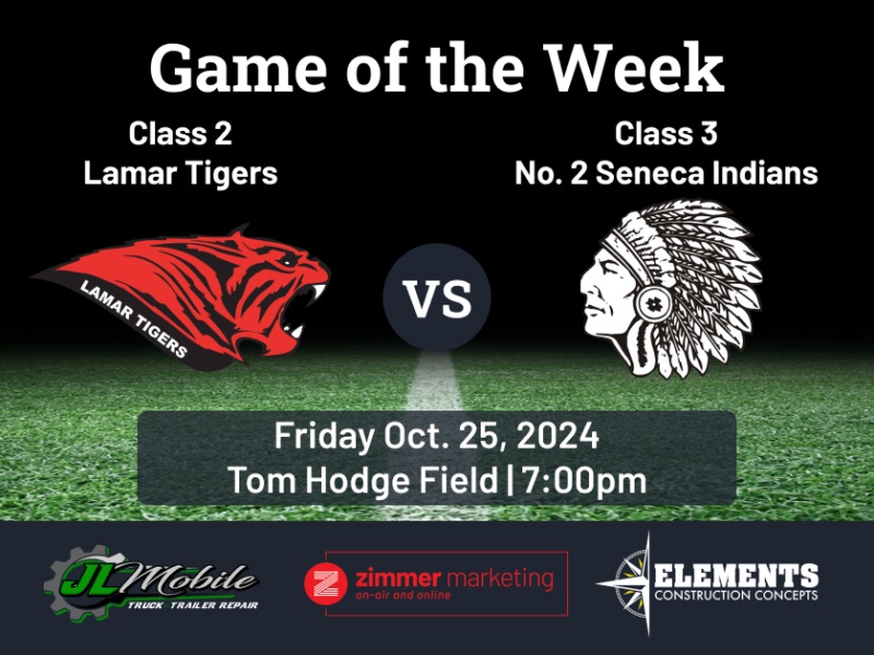 GAME OF THE WEEK: Class 3 No. 2 Seneca hosts Lamar