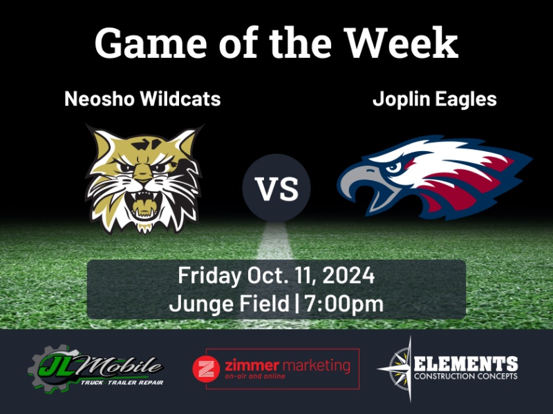 Joplin hosts Neosho in Game of the Week; other area matchups