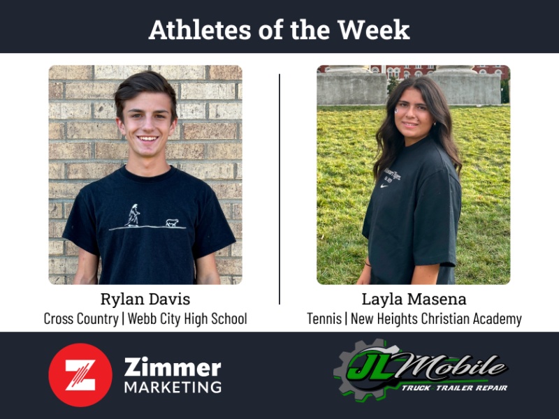 NHCA's Masena, Webb City's Davis named athletes of the week